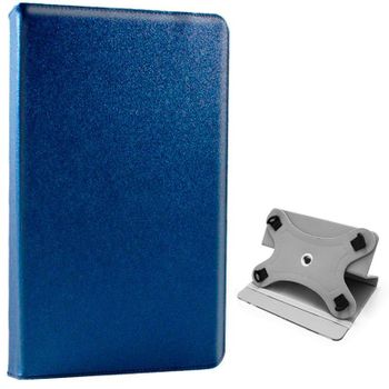 Funda Cool Ebook / Tablet 9.7 - 10 Pulg Liso Azul Giratoria (panorámica)