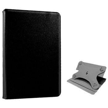 Funda Cool Ebook / Tablet 7 Pulg Polipiel Negro Giratoria