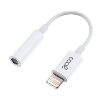 Adaptador Conector Lightning A Jack 3,5 Mm (bluetooth) Universal Cool