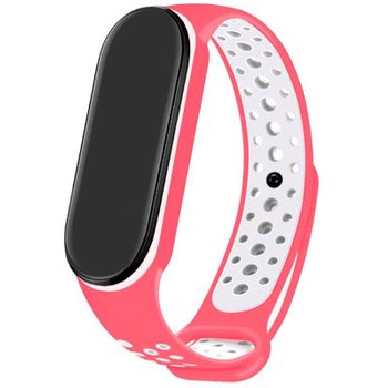 Correa Cool Para Xiaomi Mi Band 5 / 6 / 7 / Amazfit Band 5 Sport Fucsia