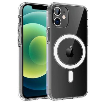 Carcasa Cool Para Iphone 12 / 12 Pro Magnética Transparente