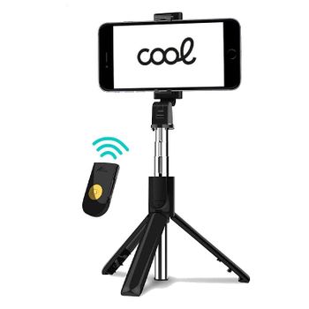 Soporte Trípode Extensible Universal Cool + Mando Selfie Bluetooth