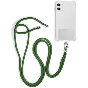 Cordón Colgante Cool Universal Con Tarjeta Para Smartphone Verde