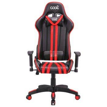 Sillón Gaming Premium Cool Ottawa Negro-rojo