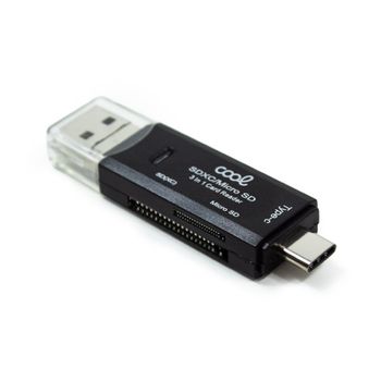 Memoria Usb X64 Gb Cool (3 En 1) Lightning / Type-c / Usb Negro con Ofertas  en Carrefour