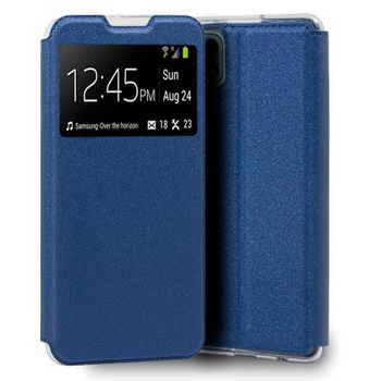 Funda Cool Flip Cover Para Samsung A226 Galaxy A22 5g Liso Azul