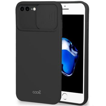 Carcasa Cool Para Iphone 7 Plus / Iphone 8 Plus Camera Negro