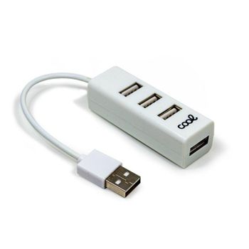 Base de 3 enchufes schuko con 2 puertos USB y 2 USB-C tipo cubo blanco -  Hiper Electrón