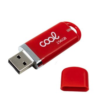 Memoria X Usb 256 Gb 2.0 Cool Tapa Roja