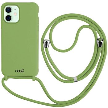 Carcasa Cool Para Iphone 12 / 12 Pro Cordón Liso Pistacho