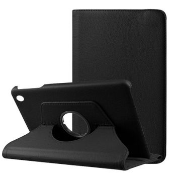 Funda Cool Para Samsung Galaxy Tab A8 X200 / X205 Polipiel Liso Negro 10.5 Pulg