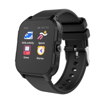 Smartwatch Cool Junior Silicona Negro (salud, Deporte, Sueño, Ip68, Juegos)