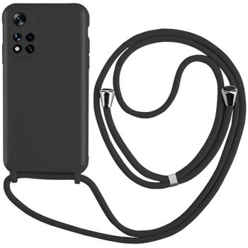 Carcasa Cool Para Xiaomi Redmi Note 11 Pro Plus 5g Cordón Liso Negro