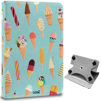 Funda Cool Ebook Tablet 9.7 - 10.5 Pulgadas Universal Dibujos Helados