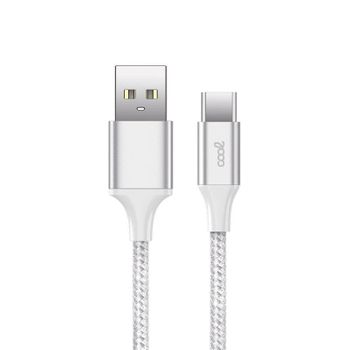 Cable Usb Cool Nylon Universal Tipo C (1.2 Metros)