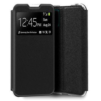 Funda Cool Flip Cover Para Zte Blade A52 Lite Liso Negro