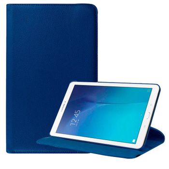 Funda Cool Para Samsung Galaxy Tab A7 (2016) T280 / T285 Polipiel Azul Giratoria 7 Pulg