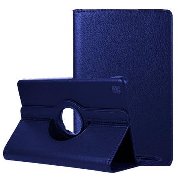 Cool Funda Polipiel Liso Azul para Lenovo Tab P11/P11 Plus