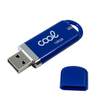 Memoria X Usb 128 Gb 2.0 Cool Tapa Azul