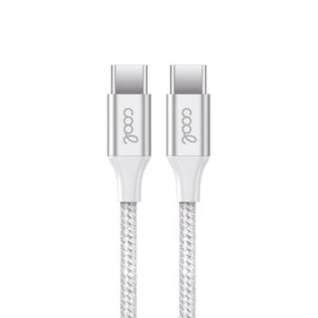 Cable Usb Cool Nylon Universal Tipo C A Tipo C (1.2 Metros)