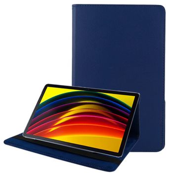 Funda Cool Para Lenovo Tab P11 / P11 Plus Polipiel Liso Azul (11 Pulg)