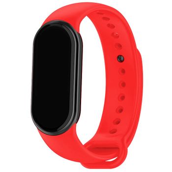Correa Cool Para Xiaomi Smart Band 8 Liso Rojo