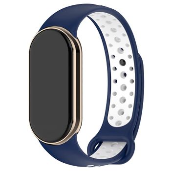 Correa Cool Para Xiaomi Smart Band 8 Sport Marino-blanco