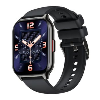 Smartwatch Cool Nova Silicona Negro (llamadas, Salud, Deporte)