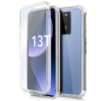 Funda Cool Silicona 3d Para Xiaomi 13t / 13t Pro (transparente Frontal + Trasera)