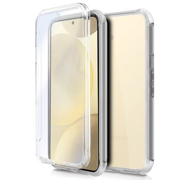 Funda Cool Silicona 3d Para Samsung S926 Galaxy S24 Plus (transparente Frontal + Trasera)