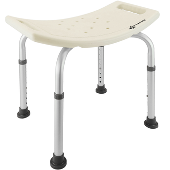 Primematik - Taburete De Ducha Ergonómico Regulable En Altura Para Baño Kd00200