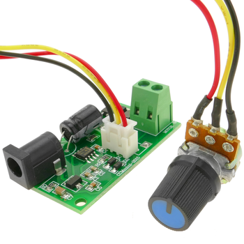 Bematik - Controlador De Velocidad Para Motor Ccmmini De 6v 12v 24v Dc Pwm Con Inversor Ak05100