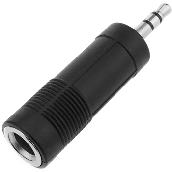 Bematik - Adaptador Audio Estéreo (jack-3.5mm-m / Jack-6.3mm-h) Ay04100