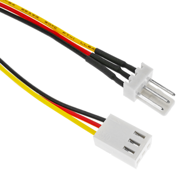 Bematik - Extensor Cable Alimentación Conector 3pin 30cm (m/h) Ca03600