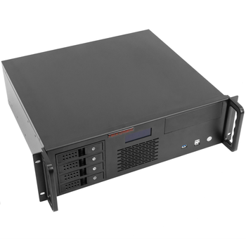 Rackmatic - Caja Rack 19" Ipc Microatx Atx 3u 2x5.25" 5x3.5" Fondo 400mm Ck02600