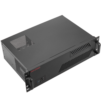 Rackmatic - Caja Rack 19" Ipc Microatx Atx 3u 1x5.25" 3x3.5" Fondo 300mm Ck02700