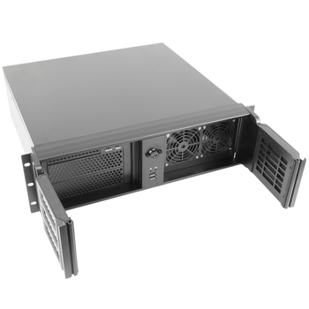 Rackmatic - Caja Rack 19" Ipc Atx 3u 2x5.25" 7x3.5" Fondo 420mm Ck02800