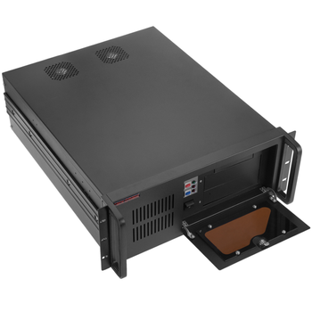 Rackmatic - Caja Rack 19" Ipc Atx Eatx 4u 2x5.25" 8x3.5" Fondo 540mm Ck03200