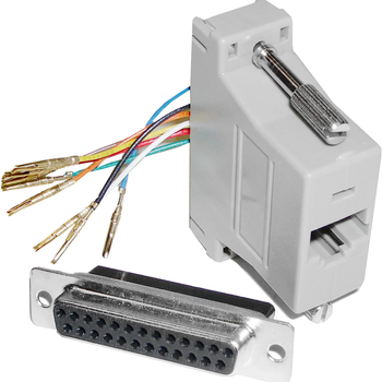 Bematik - Adaptador Configurable Rj45h-db25h Cs07200