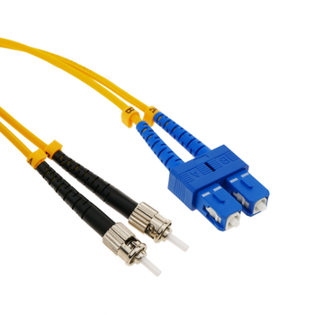 Bematik - Cable De Fibra Óptica Sc/apc A Sc/apc Monomodo Simplex 9/125 De 1  M Os2 Blanco Fk08200 con Ofertas en Carrefour