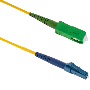 Bematik - Cable De Fibra Óptica Lc/pc A Sc/apc 5m Monomodo Simplex 9/125 Fl00500