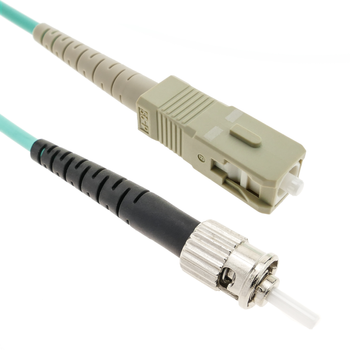 Bematik - Cable De Fibra Óptica Om4 Multimodo Mmf Simplex 50µm/125µm St-sc De 5m Fp02500
