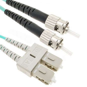 Bematik - Cable De Fibra Óptica De St A Sc Multimodo (mm) Duplex Om4 De 10m Fp05700