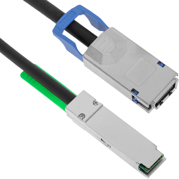 Bematik - Cable Qsfp+ Sff-8436 A Cx4 Sff-8470 De 10 Gigabit De 1m Fz02100