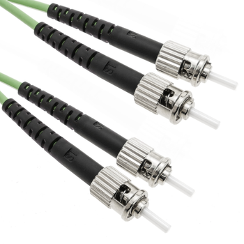 Bematik - Cable De Fibra Óptica Om5 Multimodo Duplex 50µm/125µm St/pc A St/pc 100gb De 25 M Gc05000