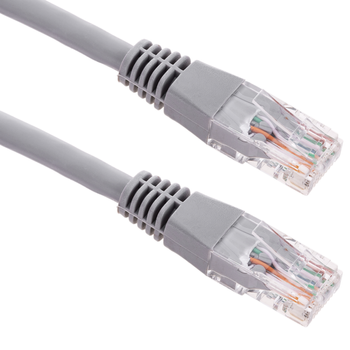 Bematik - Cable De Red Ethernet Rj45 Lshf Utp Categoría 6 Gris 1 M Hf06300
