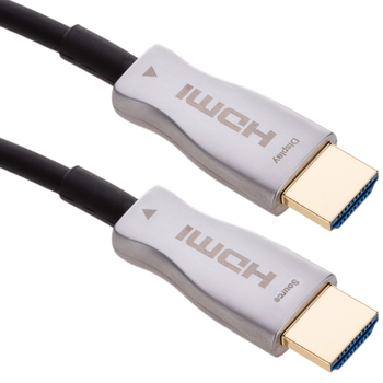 Bematik - Cable De Vídeo Hdmi 2.0 Macho Ultra Hd 4k Activo Por Fibra Óptica De 15m Hg07100