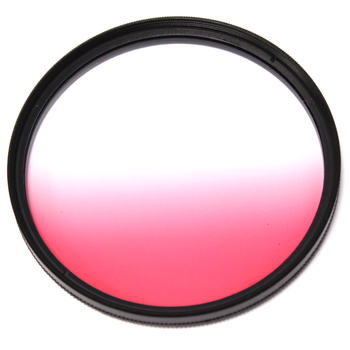Bematik - Filtro De Fotografía Color Gradual Rosa Para Objetivo De 67 Mm Jn04400