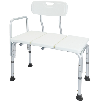 Primematik - Asiento De Bañera Antideslizante Regulable En Altura Con Reposabrazos Para Personas Mayores Kd00700