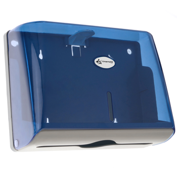 Primematik - Dispensador De Toallas De Papel Para Baño En Azul Ks06100